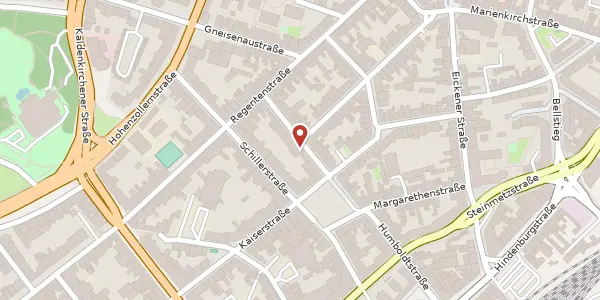 Karte der Umgebung von Humboldtstr. 57, 41061 Mönchengladbach