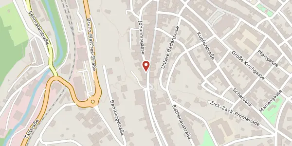 Karte der Umgebung von Buchholzer Straße 32 a, 09456 Annaberg-Buchholz