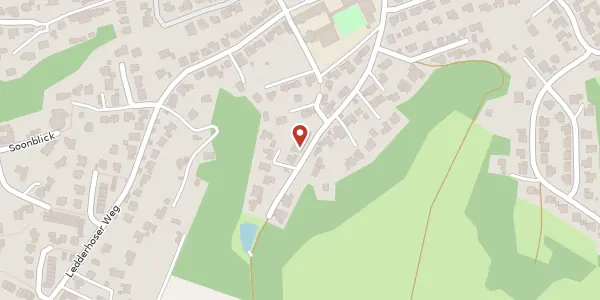 Karte der Umgebung von Lessing Straße 56, 55543 Bad Kreuznach