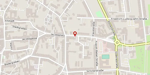 Karte der Umgebung von Martin-Luther-Straße 6, 04808 Wurzen