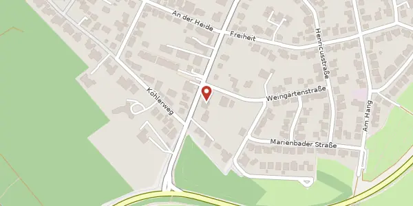 Karte der Umgebung von Oberhöchstadter Straße 70, 61440 Oberursel