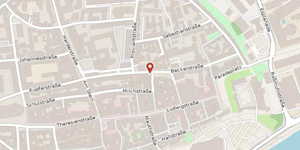 Karte der Umgebung von Ziegelbräustr. 9, 85049 Ingolstadt
