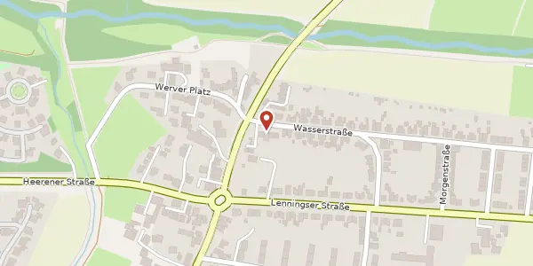 Karte der Umgebung von Wasserstr. 2 B, 59174 Kamen