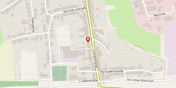 Karte der Umgebung von Hauptstraße 45, 66802 Überherrn