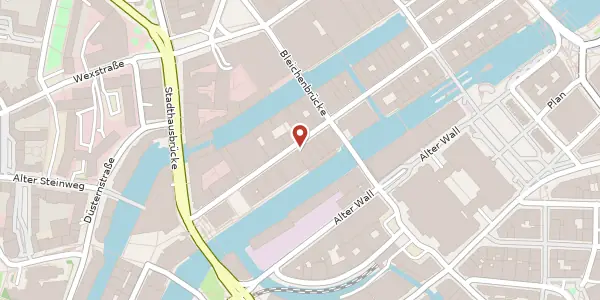 Karte der Umgebung von Neuer Wall 61, 20354 Hamburg