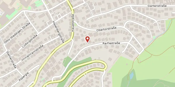 Karte der Umgebung von Reiflestraße 21, 70839 Gerlingen