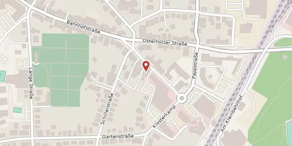 Karte der Umgebung von Bahnhofstraße 55, 27711 Osterholz-Scharmbeck