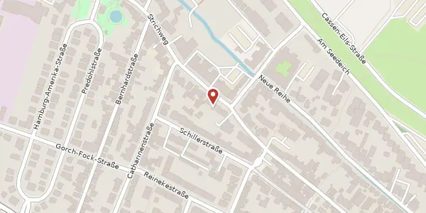 Karte der Umgebung von Marienstraße 47, 27472 Cuxhaven