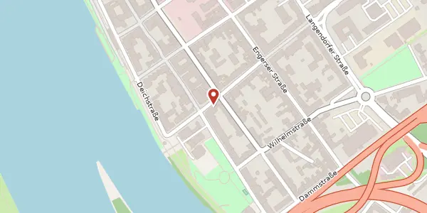 Karte der Umgebung von Friedrichstraße 6, 56564 Neuwied