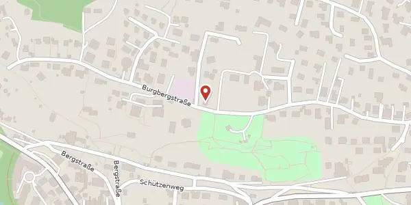 Karte der Umgebung von Burgbergstr. 72, 91054 Erlangen