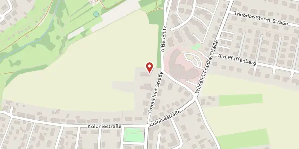Karte der Umgebung von Goppelner Straße 2, 01219 Dresden