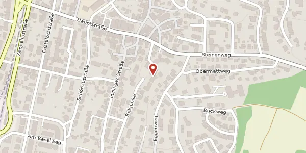 Karte der Umgebung von Rebgasse 15, 79540 Lörrach