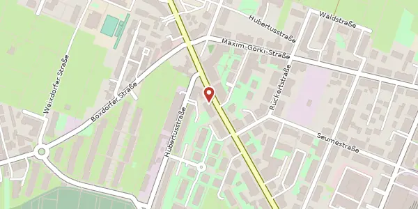 Karte der Umgebung von Großenhainer Straße 167, 01129 Dresden
