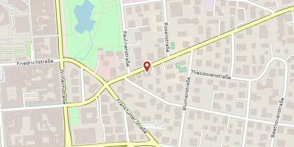 Karte der Umgebung von Bierstadter Str. 7, 65189 Wiesbaden