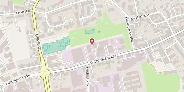Karte der Umgebung von Quettinger Str. 208, 51381 Leverkusen