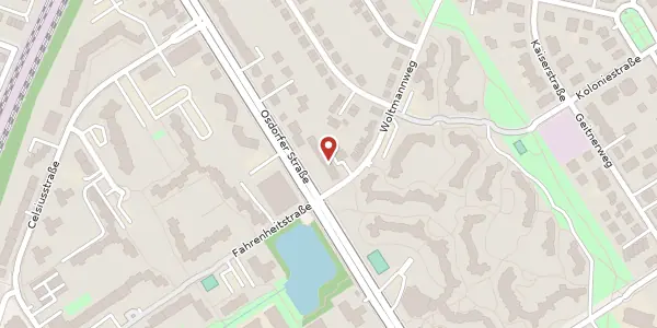 Karte der Umgebung von Osdorfer Straße 106 a, 12207 Berlin