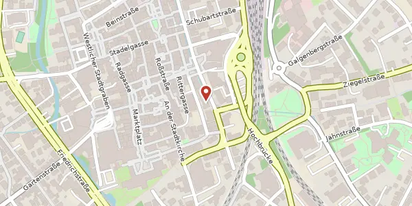 Karte der Umgebung von Stuttgarter Straße 8, 73430 Aalen