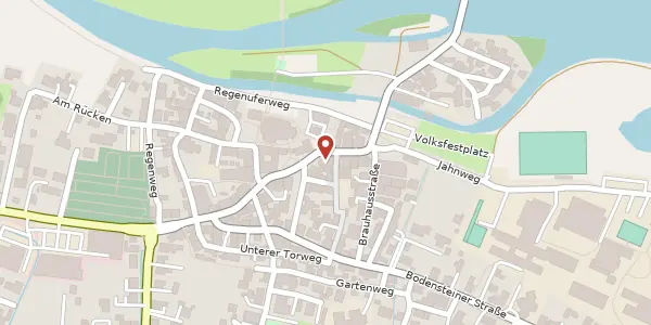 Karte der Umgebung von Hauptstr. 7, 93149 Nittenau