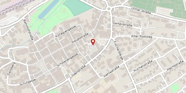Karte der Umgebung von Sternplatz 3, 89584 Ehingen