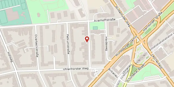 Karte der Umgebung von Schrötteringksweg 11, 22085 Hamburg
