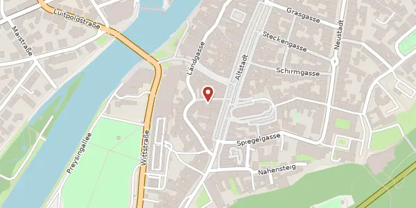 Karte der Umgebung von Harnischgasse 34, 84028 Landshut