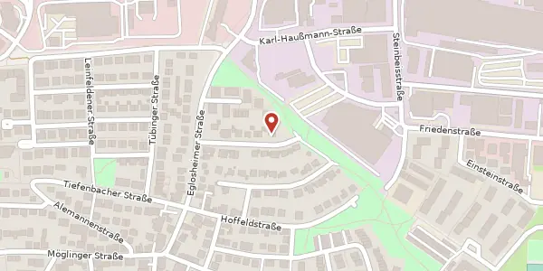 Karte der Umgebung von Denkendorfer Straße 15, 71636 Ludwigsburg