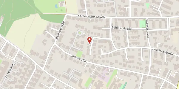 Karte der Umgebung von Lessingstr. 13, 41564 Kaarst