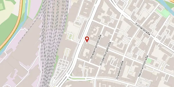 Karte der Umgebung von Bahnhofstr. 49, 58095 Hagen