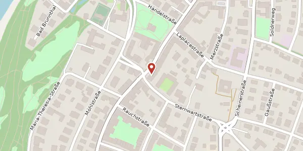 Karte der Umgebung von Ismaninger Str. 102 - 106, 81675 München