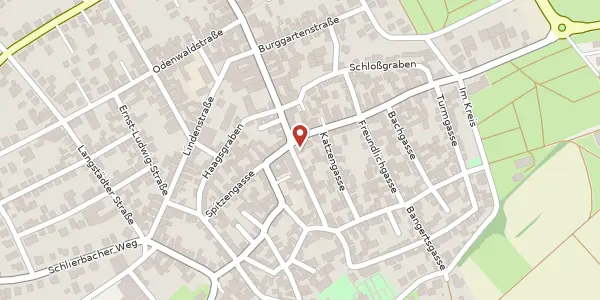 Karte der Umgebung von Wilhelm-Leuschner-Str. 5, 64850 Schaafheim