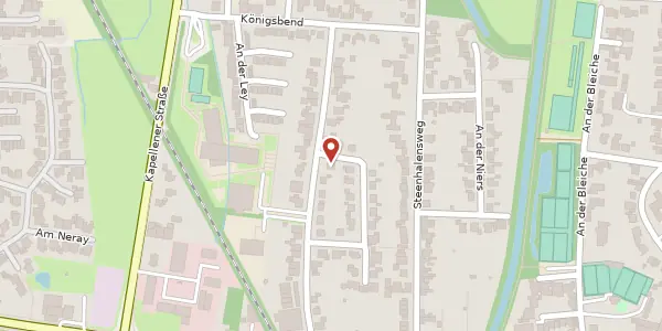 Karte der Umgebung von Am Rodenbusch 50, 47608 Geldern