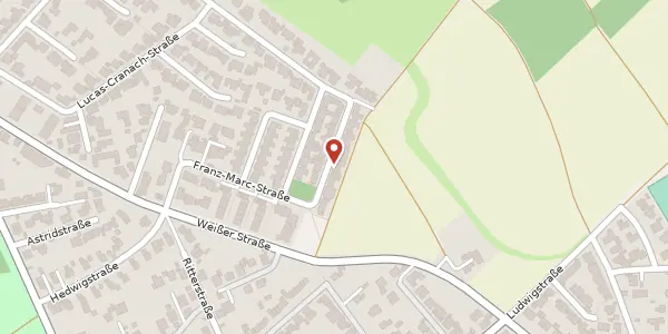 Karte der Umgebung von Emil-Nolde-Straße 9, 50999 Köln