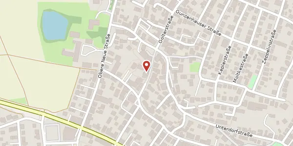Karte der Umgebung von Hirschstraße 8, 73257 Köngen