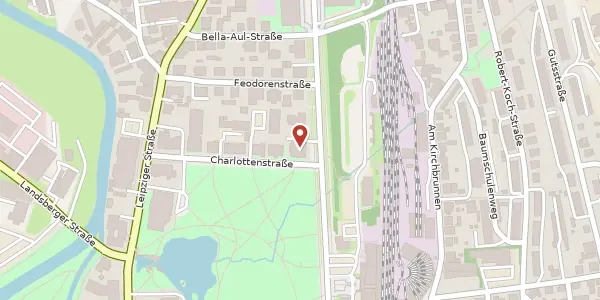 Karte der Umgebung von Charlottenstraße 7, 98617 Meiningen