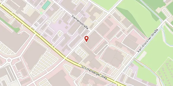Karte der Umgebung von Rathenaustr. 2, 35394 Giessen