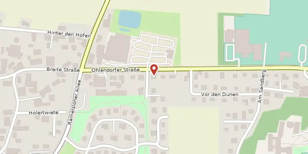 Karte der Umgebung von Ohlendorfer Straße 12, 21220 Seevetal