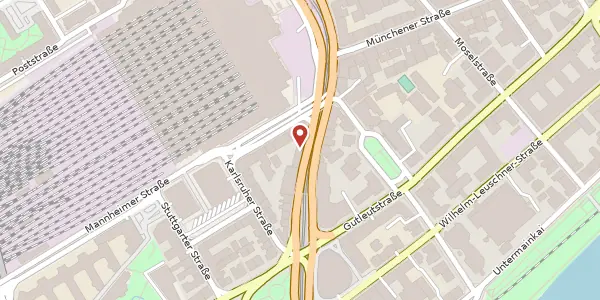 Karte der Umgebung von Baseler Str. 35-37, 60329 Frankfurt