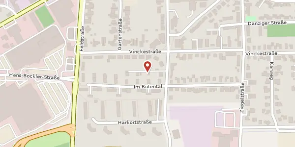 Karte der Umgebung von Falkstr. 39 b, 59423 Unna
