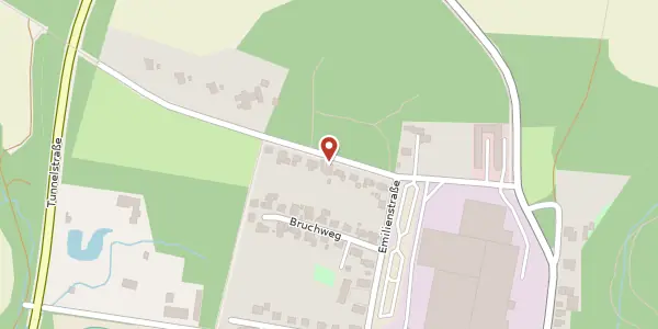 Karte der Umgebung von Hanegge 9, 33813 Oerlinghausen