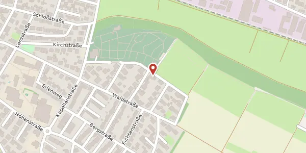 Karte der Umgebung von Schlesienstraße 28, 73240 Wendlingen