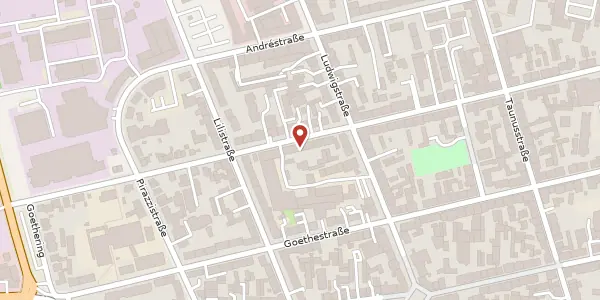 Karte der Umgebung von Bettinastr. 68, 63067 Offenbach