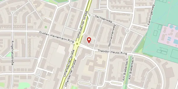 Karte der Umgebung von Offenbacher Str. 35 B, 63128 Dietzenbach