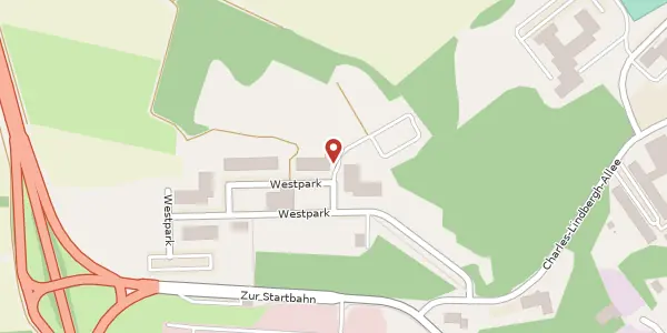 Karte der Umgebung von Westpark 13, 54634 Bitburg