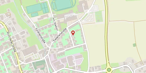 Karte der Umgebung von Müller-Guttenbrunn-Str. 3, 85567 Grafing