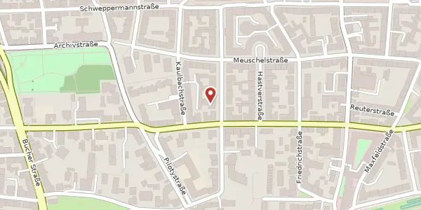 Karte der Umgebung von Krelingstr. 33, 90408 Nürnberg