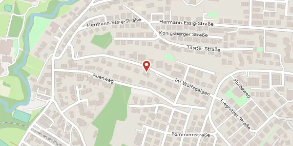 Karte der Umgebung von Im Wolfsgalgen 26, 71701 Schwieberdingen