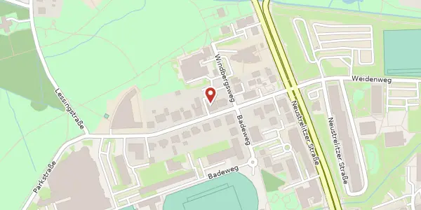Karte der Umgebung von Schwedenstraße 10, 17033 Neubrandenburg