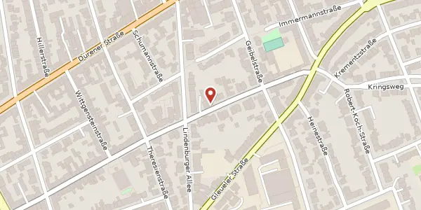 Karte der Umgebung von Bachemer Str. 101, 50931 Köln