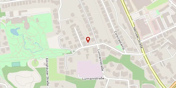 Karte der Umgebung von Gutenbergstr. 28, 49076 Osnabrück