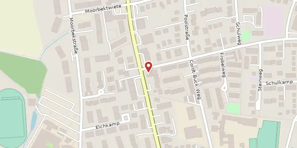 Karte der Umgebung von Ulzburger Straße 356 D, 22846 Norderstedt